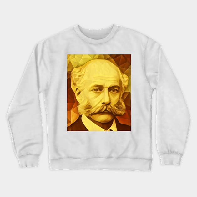 Joseph Bazalgette Golden Portrait | Joseph Bazalgette Artwork 8 Crewneck Sweatshirt by JustLit